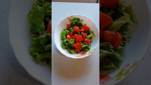 Салат с креветками) #салатскреветками