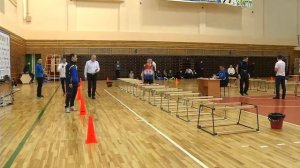 12.03.18.   Прыжки через нарты.