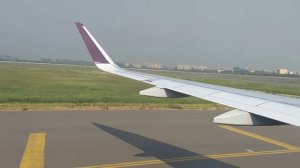 Landing of Airbus A320 Vistara Flight at IGI Airport New Delhi (HD)
