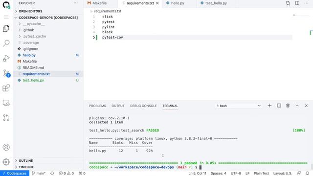 Build CLI with docker click codespaces and Github смотреть онлайн