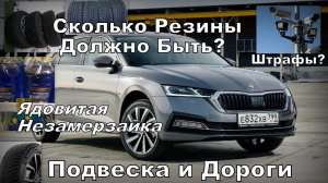 Skoda: Сколько Должно Быть Резины? Дороги и Подвеска. "Ядовитая" Незамерзайка и т.д. (2024)