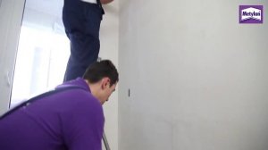 Как поклеить обои, урок 3 Поклейка обоев видео