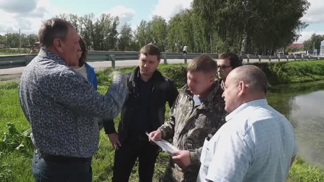 Очистка реки Пивоварка.  Сузунский район.