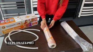 Тёплый пол Теплолюкс TROPIX в плиточный клей или цементно-песчаную смесь