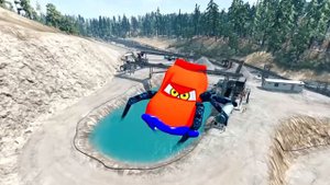 Giant Spider Lightning Mcqueen Head Eater VS House Head & Car Eater - Coffin Dance Meme ( COVER )