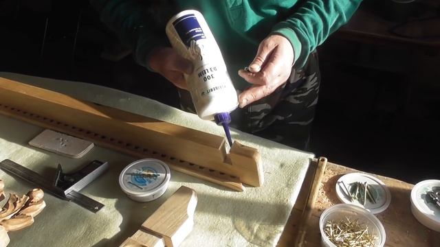 Wood carving. Резьба по дереву. Полка резная - сборка простая смотреть онлайн