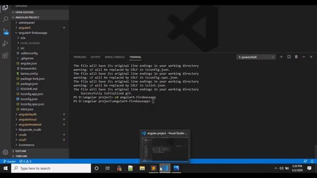 Install angular 9 with Firebase | angular 9 tutorial with Firebase
