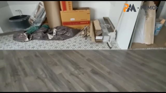 ЖК "Премьер Палас". Положили паркетную доску