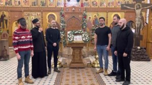 Тропарь Рождеству Христову (Г. Свиридов) - Мужской хор «Русский формат». Невероятная акустика