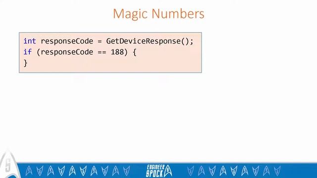 Avoid Magic Numbers смотреть онлайн