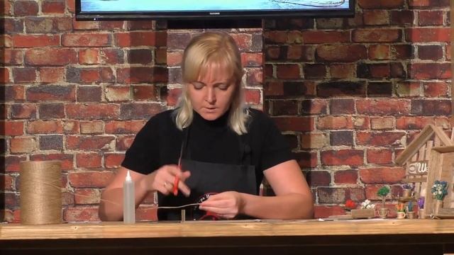 Ключница из джута своим руками с Миниатюрными ценами/Пластика из джута/evadusheva©2020. смотреть онлайн