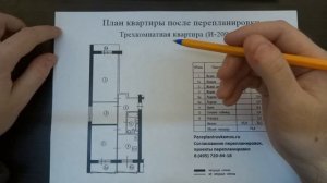 Варианты перепланировки трехкомнатной квартиры в доме серии И-209А