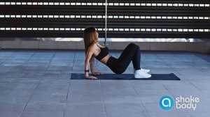 Домашний фитнес. Упражнение - Крабик