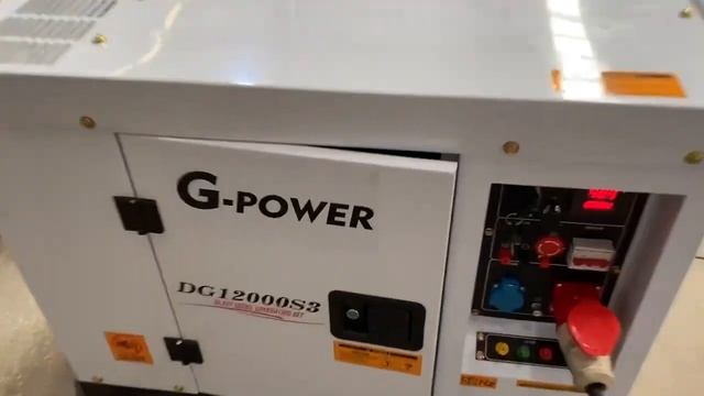 Дизельный генератор G-power 12 кВт