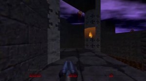 DOOM 64. Прохождение. Головоломка как взять желтую карту и оружие .Часть#3