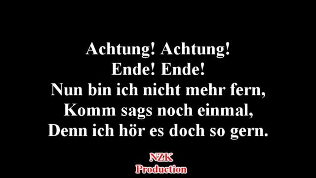 Oomph! - Achtung! Achtung!(Lyrics)