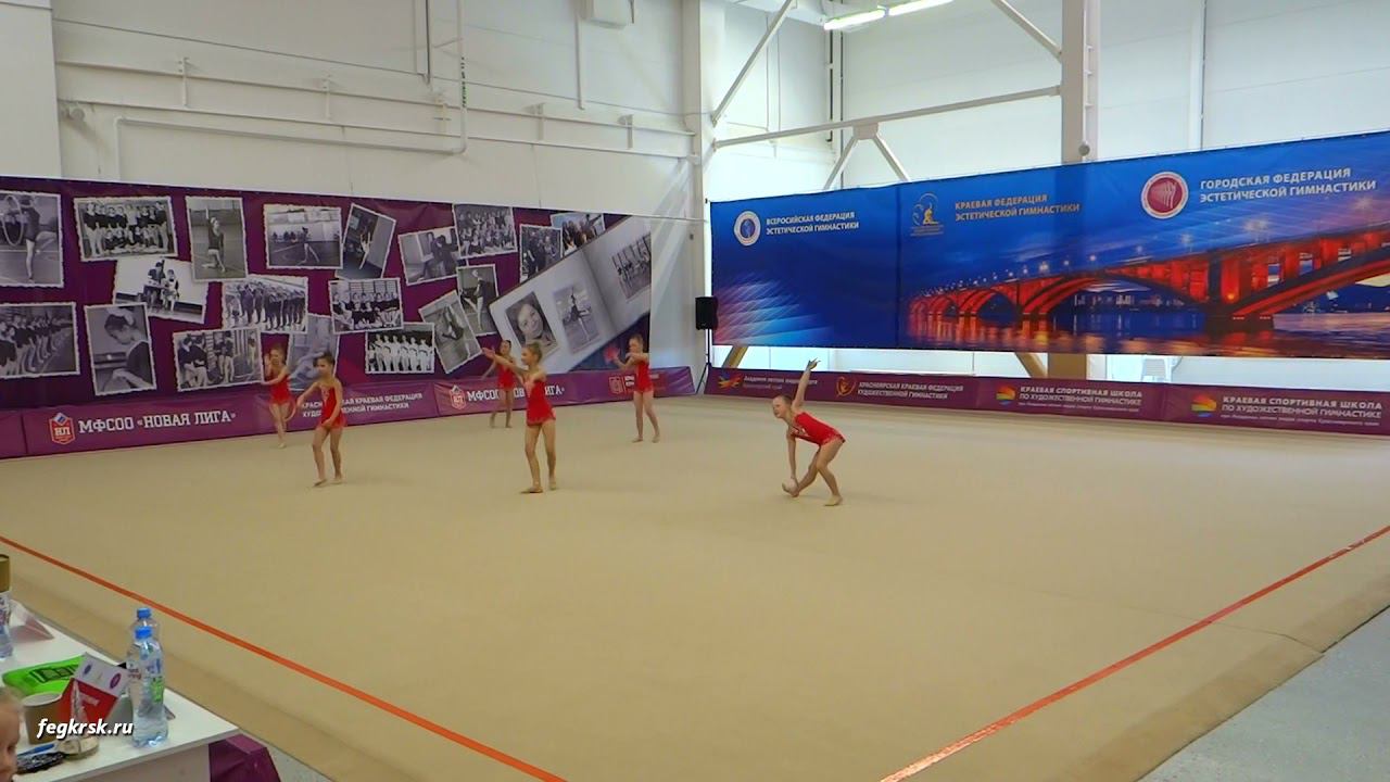 Команда ФИЕСТА 6-8 лет Первенство Красноярского края 20 марта