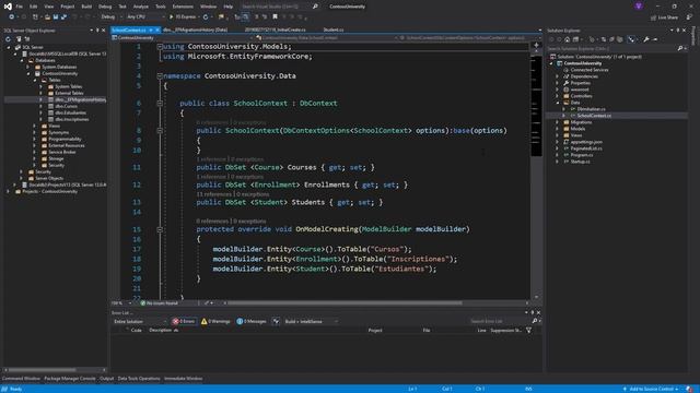 C# - Migrations - ASP.NET MVC with EF Core