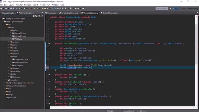 #2.1 Creating a Game Engine in Java and OpenGL - Terrain Quadtree смотреть онлайн
