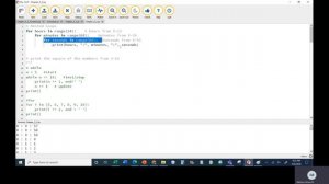 Python   Chapter 5   Class 2   Part 3   Nested For Loops and CW