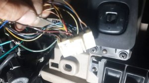 Точки подключения сигнализации Starline a93 на Mazda MPV