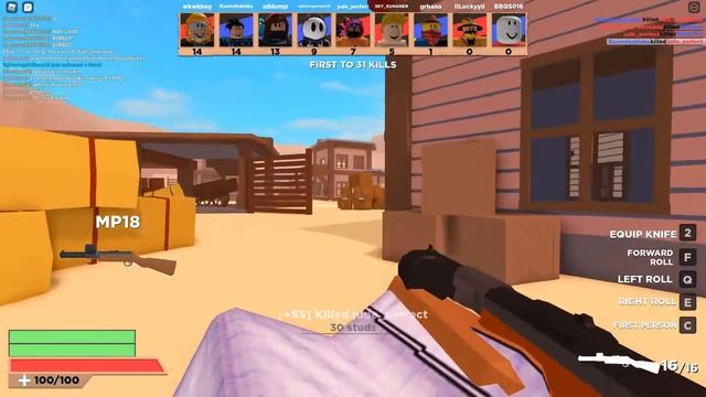 SUPER DUPER EASY WINS IN ROBLOX (SHOOT OUT!) *ACCIDENTAL WORLD RECORD RUN* смотреть онлайн