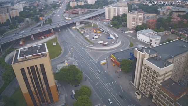 Москва - Нижегородская улица - веб камера 09.06.2020 17:56
