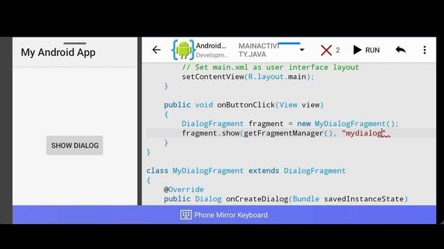 AIDE Tutorial - Android App (Alert Dialogs) смотреть онлайн