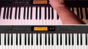 Casio CDP-S350 | Лэйер Наложение звуков