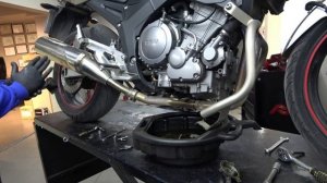 oil change: YAMAHA TDM 900