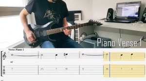 RAMMSTEIN - Zeig Dich Full Guitar Lesson w/ Tabs