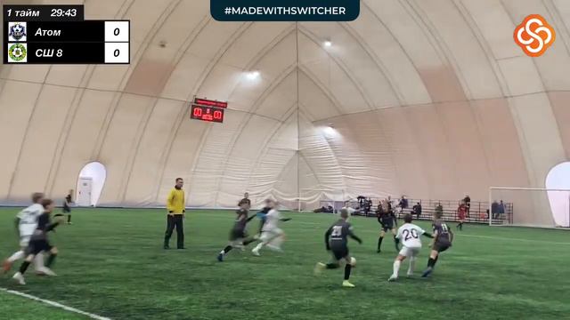 Футбольный турнир Simbirsk Cup среди детей 2010 года рождения(Атом Димитровград : СШ 8 Землякофф) смотреть онлайн