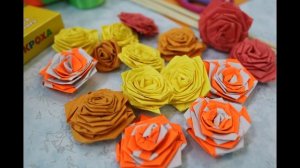 Мастер класс роза в горшке