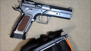 Пистолет пневматический Cybergun Tanfoglio Limited Custom. Часть 8