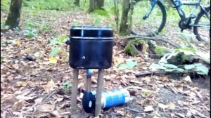 Газовый резак вместо горелки в походе