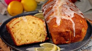 КЕКС С ЯБЛОКАМИ И ГЛАЗУРЬЮ