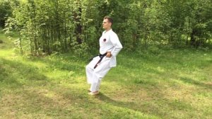 Передвижения в Годзю-рю каратэ. Аттестационная программа
