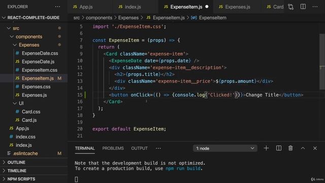 021 Listening to Events & Working with Event Handlers смотреть онлайн
