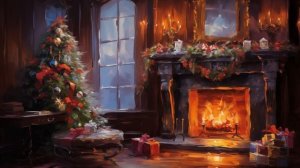 Christmas TV Art Screensaver | 4K Holiday Art for Frame TV & Smart TV Background | Christmas Jazz