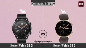 Honor Watch GS 3i VS Honor Watch GS 3
