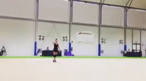 Арина Аверина тренировка - Чемпионат Европы 2018/Испания,Гвадалахара