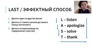 Правило LAST. Полная версия для официантов