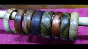 Кольца из дерева, день второй