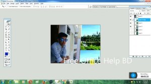 How to Any background change for Pic bangla tutorial, Adobe photoshop cs- 2017?