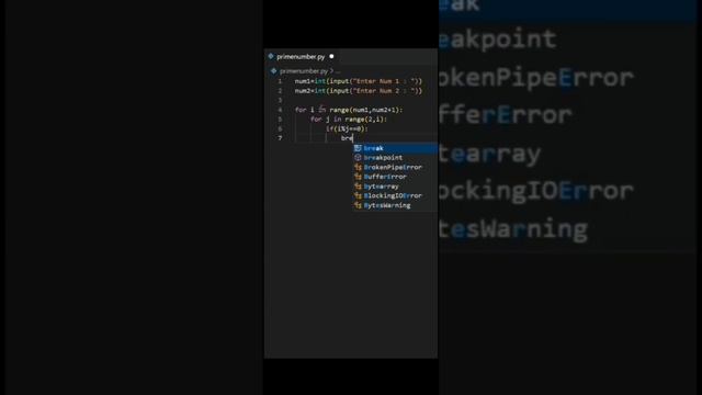 Prime Number in Python