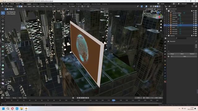 Blender Sci-Fi Cinematic Animation Scene / Free Tutorial смотреть онлайн