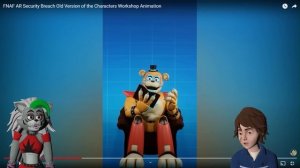 NEW FNAF Security Breach SKINS! REACT with Roxanne Wolf and Gregory