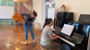 Логоритмическое упражнение по теме "Осень"