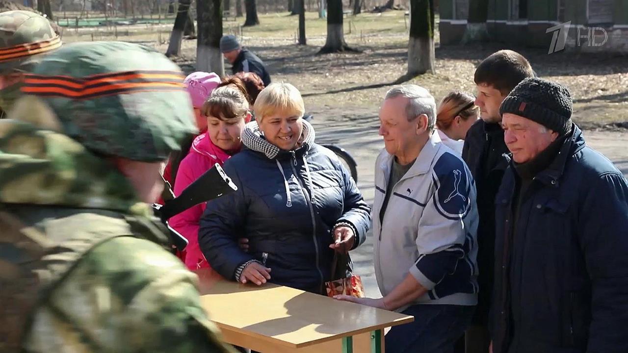 Более 20 тонн гуманитарной помощи привезли росгвардейцы жителям Киевской области