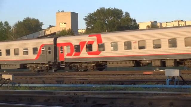 ТЭП70БС 248 ТЧ Ульяновск с п №353 Пермь Адлер отправляется со ст Ульяновск Центр КБШ смотреть онлайн